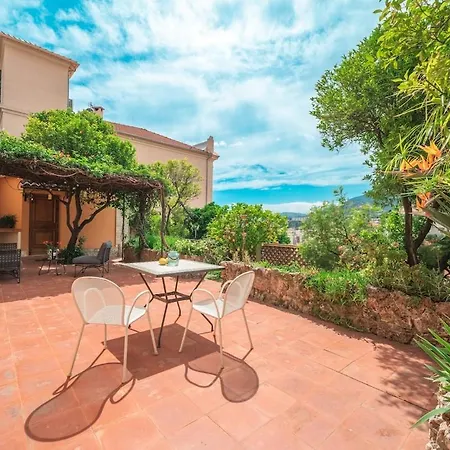 Apartment Val De Menton, 3 Pieces Atypique, Jardin Et Terrasse A 7 Minutes A Pied Du Centre